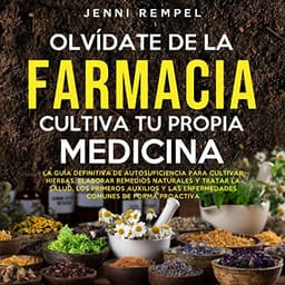 Olvídate De La Farmacia - Cultiva Tu Propia Medicina: La Guía De Autosuficiencia Para Cultivar Hierbas, Elaborar Remedios Naturales Y Tratar La Salud, ... Y Las Enfermedades Comunes